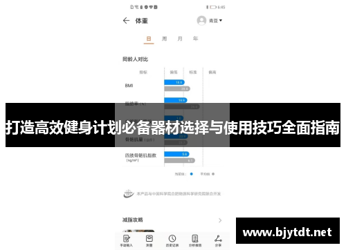 打造高效健身计划必备器材选择与使用技巧全面指南