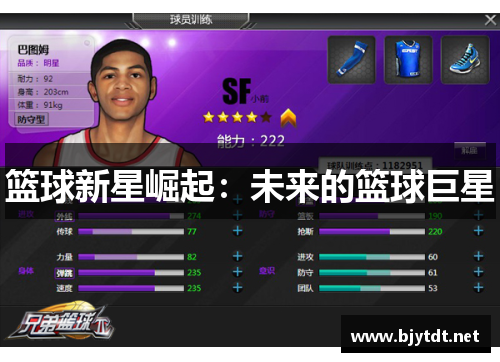 篮球新星崛起：未来的篮球巨星